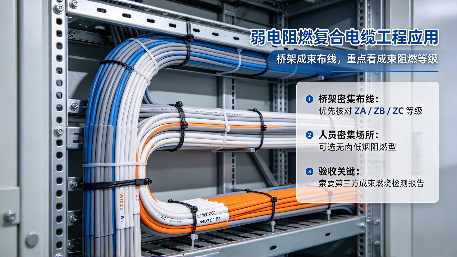阻燃复合电缆阻燃等级该怎么区分?弱电工程选型必看