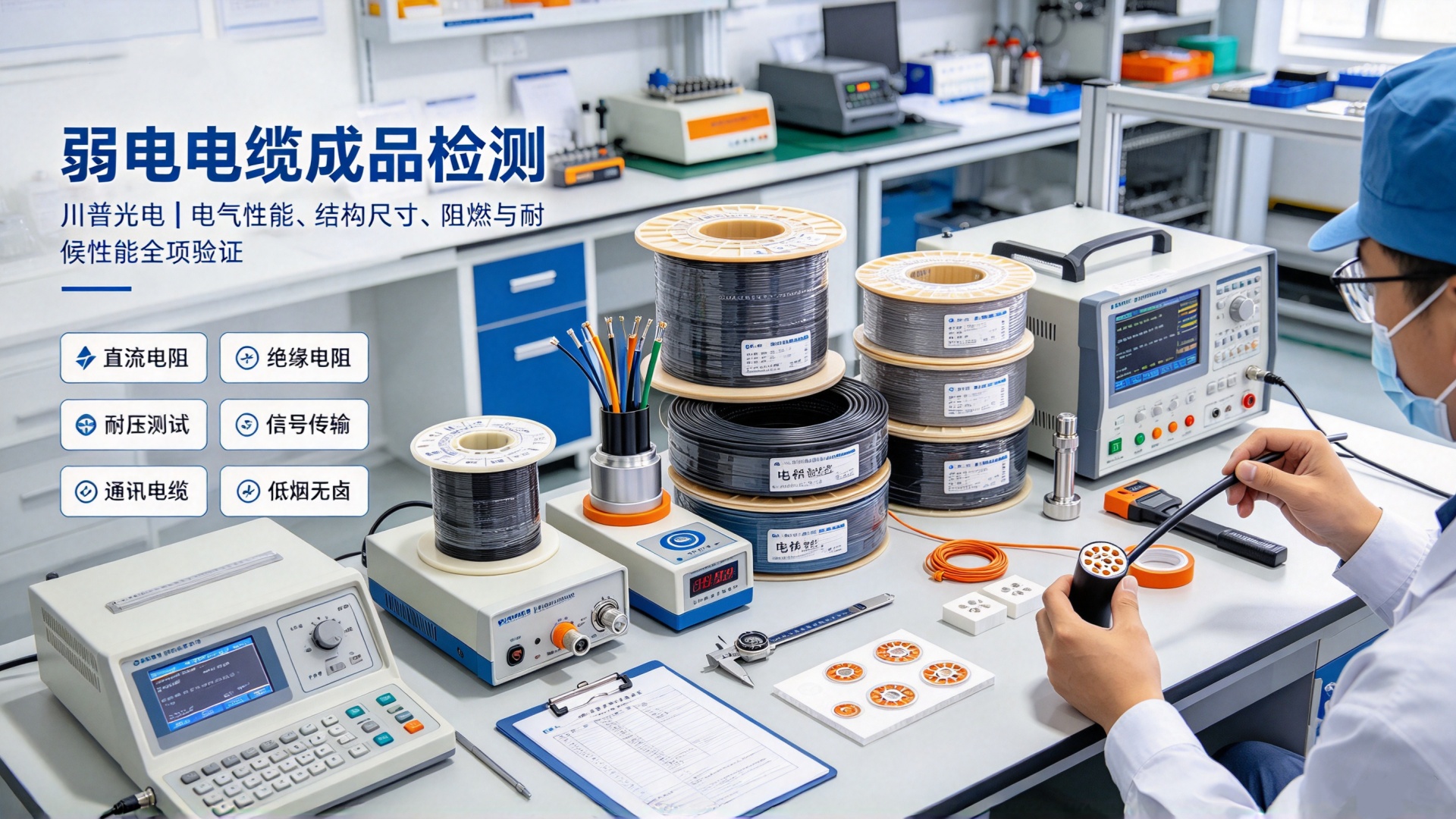 电缆制造厂家的检测项目都有哪些?