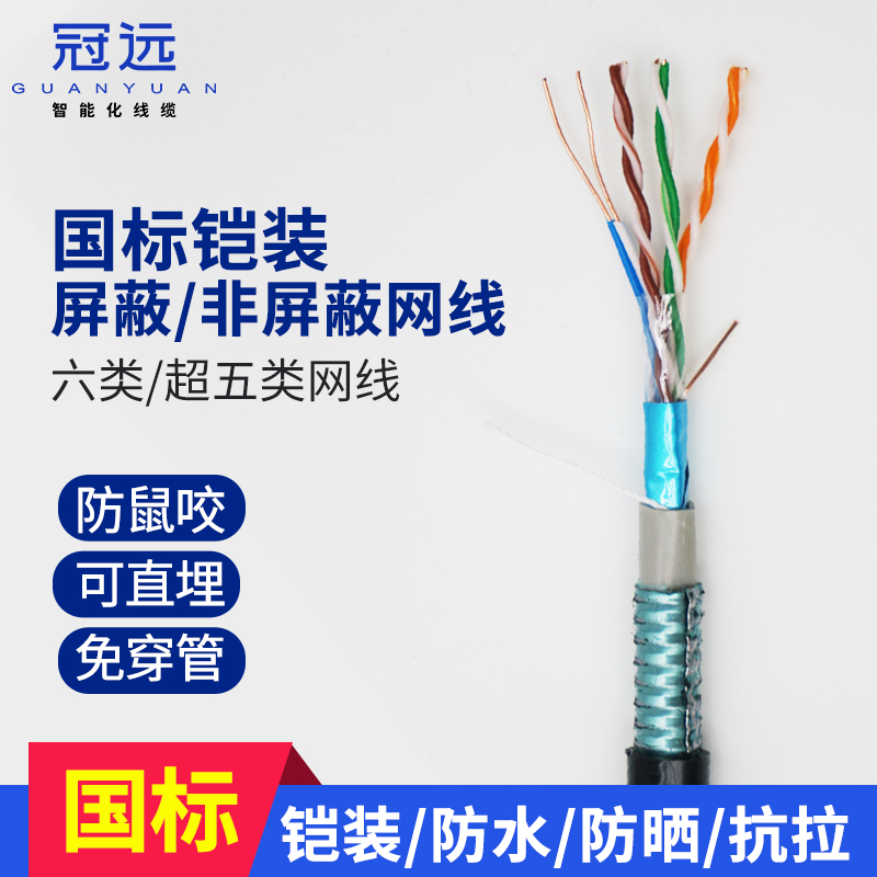 铠装网线